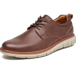 Men's Brown Leather Casual Shoes